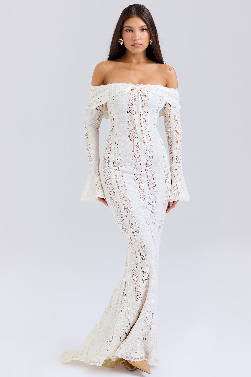 JULIETTE MAXI DRESS - WHITE