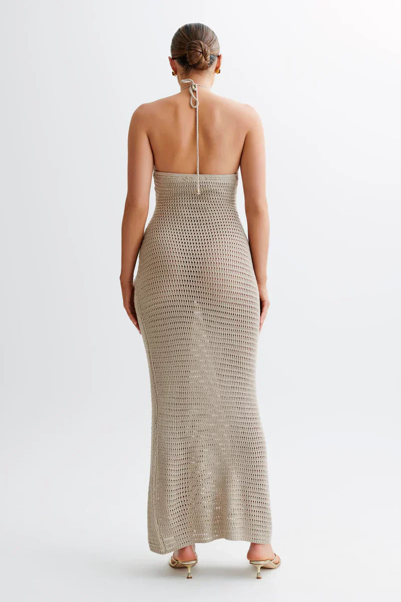 MELODY MAXI DRESS - KHAKI