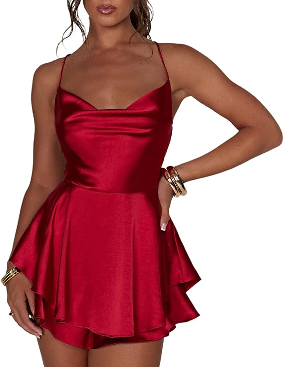 MINA MINI DRESS - RED