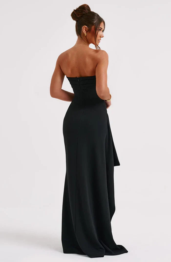 LUNA MAXI DRESS - BLACK