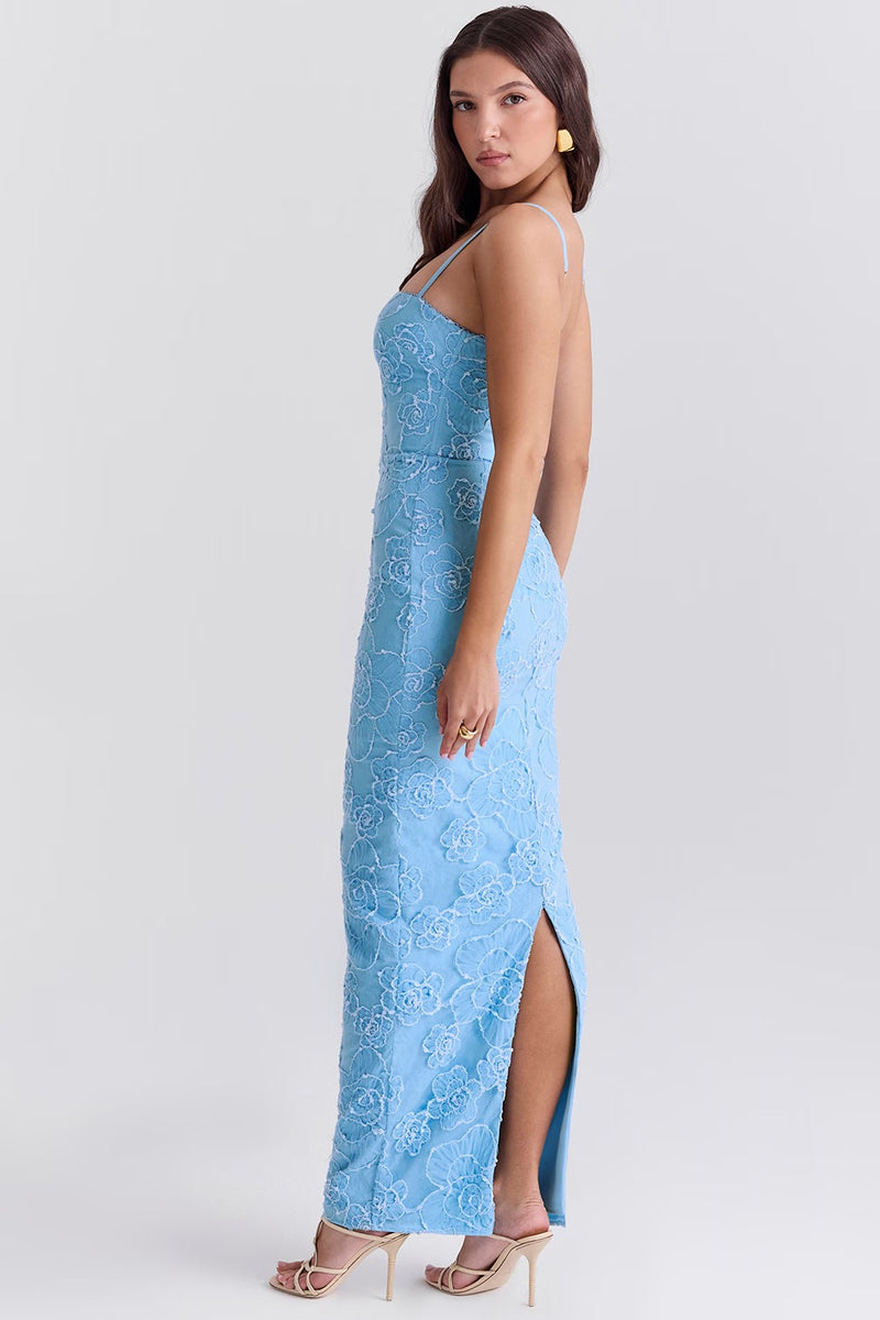 LYRA MAXI DRESS - BLUE