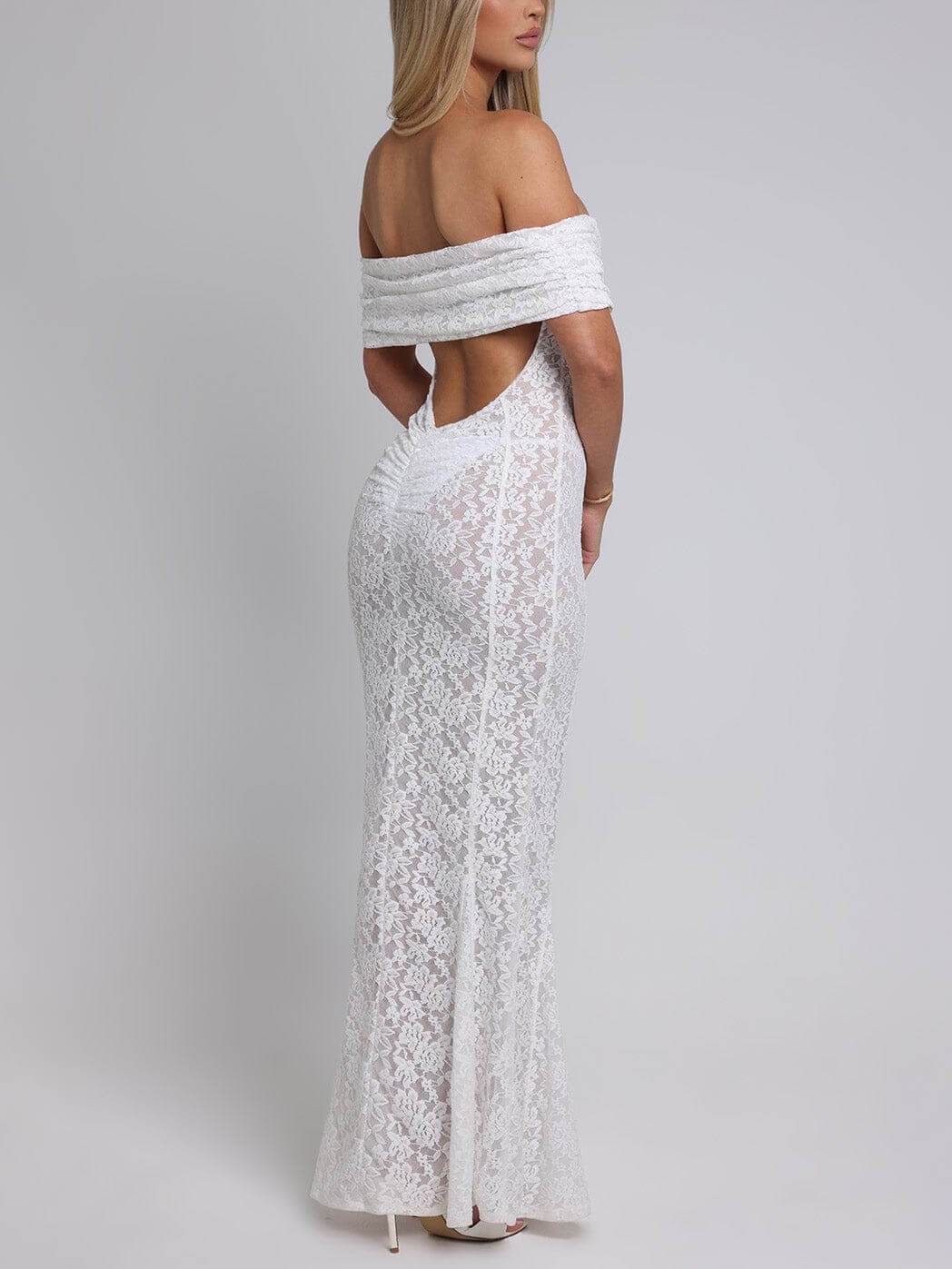 MALIA MAXI DRESS - WHITE