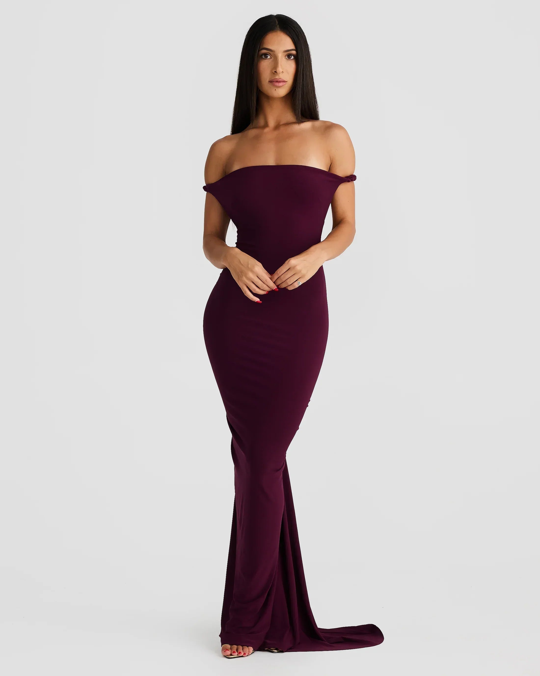 MELANI MAXI DRESS - MULBERRY