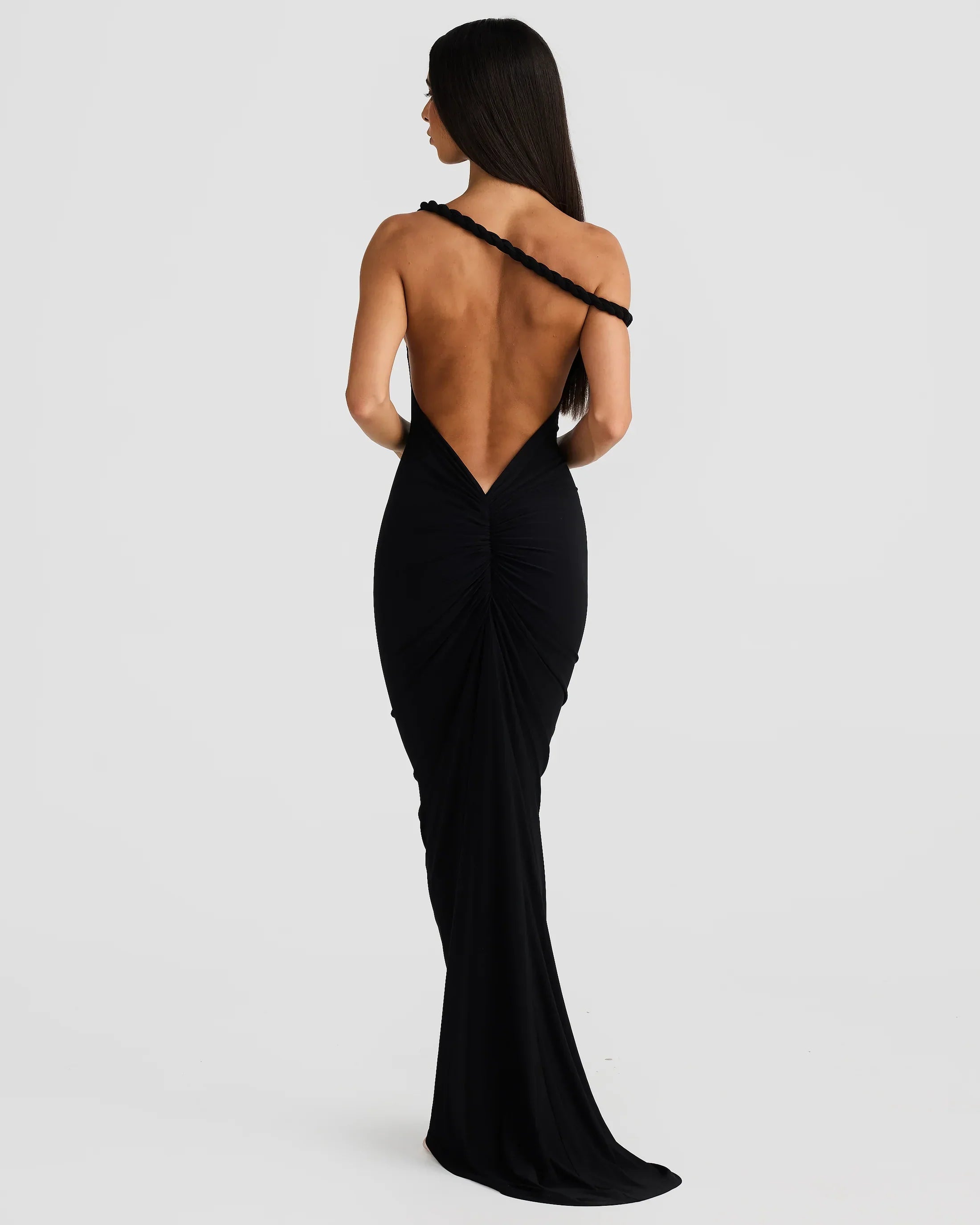 MELANI MAXI DRESS - BLACK