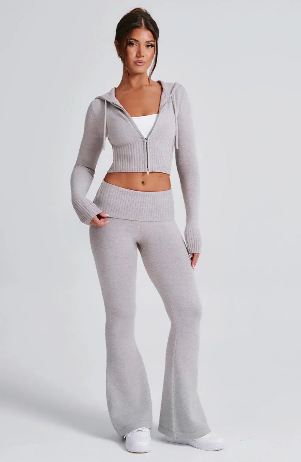 OPAL ZIP SET  - LIGHT GREY